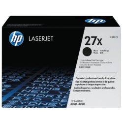 hp 27X Toner, Black Single Pack, C4127X